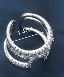 Alternative view of Nail Ring - Design Serpente