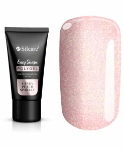 Polygel Easy Shape - CANDY PEACH SPARKLE