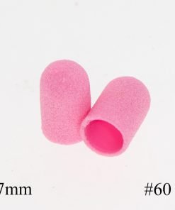 Scovolino pedicure 7mm, grana 60 - 10pz Rosa