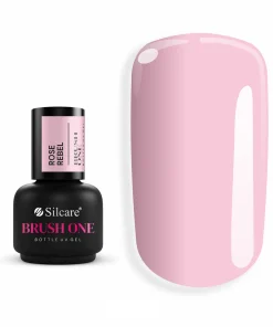 Brush One Bottle Gel Silcare - ROSE REBEL